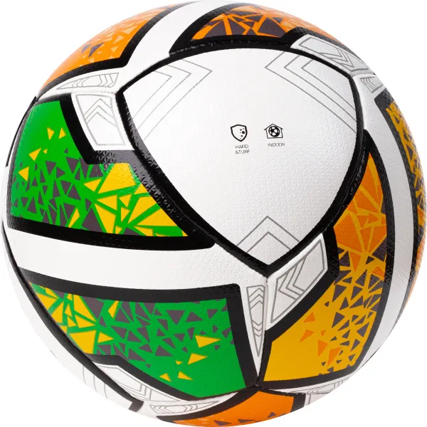 Мяч футзал. TORRES Futsal Club, FS323764, р.4, 10 пан. ПУ, 4 под. сл, гибрид. сш. бело-зел-оранж за 2&nbsp;264.40 ₽ в Саратове