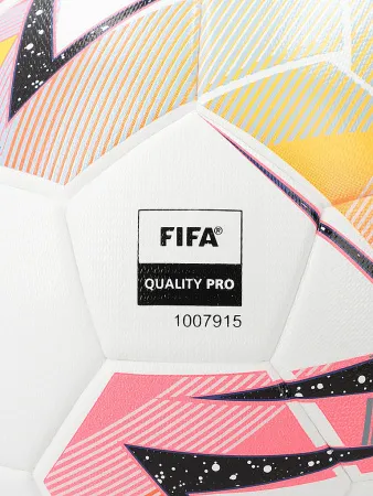 Мяч футзал PUMA Futsal 1, 08376301, р.4, FIFA Quality Pro, 32пан, ПУ, терм.сш, бело-розовый за 6&nbsp;502.50 ₽ купить в Саратове