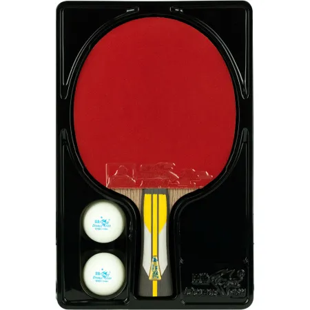 Ракетка для н/т DOUBLE FISH 6A+C, для подвин.,ITTF Appr.,накл. 2,1 мм, конич. ручка+ 2 мяча V40+мм за 3&nbsp;442.50 ₽ купить в Саратове