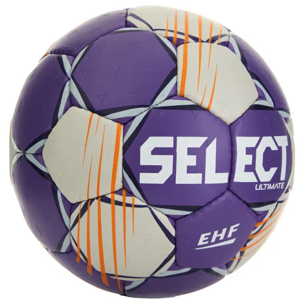 Мяч ганд. SELECT Ultimate Official EHF V24, 1612858999, Senior(р.3), EHF Appr, ПУ, руч.сш, фиол-сер за 15&nbsp;504 ₽ в Саратове
