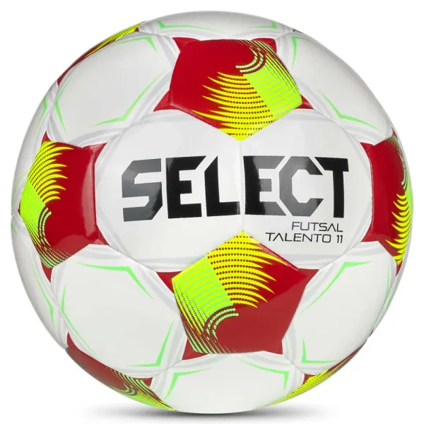 Мяч футзал. SELECT Futsal Talento 11 V26, 1061471014, р.3(Jr),  32п, ТПУ, маш.сш, бело-желто-красный за 4&nbsp;355.40 ₽ в Саратове