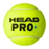 Мяч для падела HEAD Padel Pro+, 540203, уп.3 шт, FIP Approved, войлок,нат.резина,желтый за 933.30 ₽ купить в Саратове