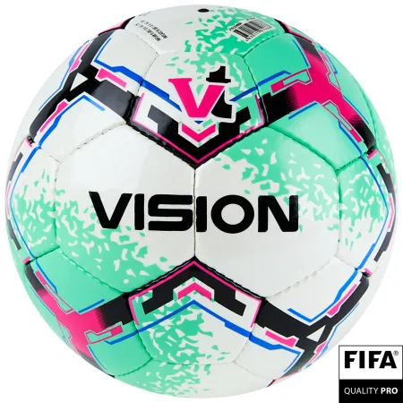 Мяч футзал. VISION SALA+, FIFA Quality Pro, FS324084 р.4, 32 п. PU, 4 подкл.сл, руч.сшив.,бело-зелен за 4&nbsp;943.60 ₽ купить в Саратове