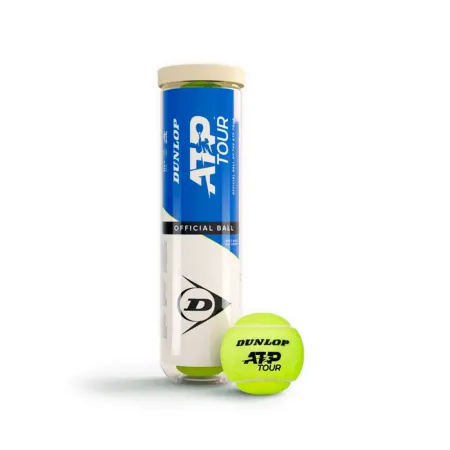 Мяч теннисный Dunlop ATP Official Tour Premium 4B, 601599, уп.4шт, одобр. ITF, нат.резина,фетр. за 1&nbsp;734 ₽ купить в Саратове